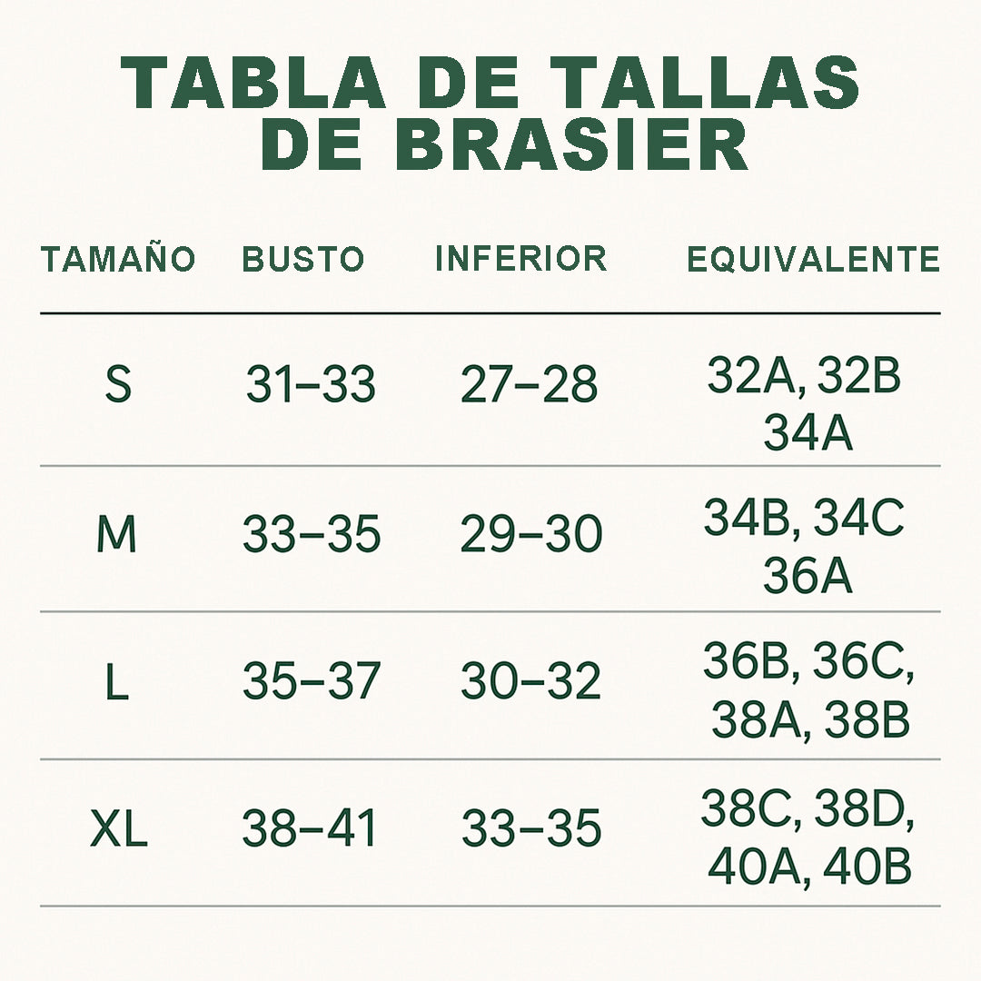 Brasier Invisible Antideslizante