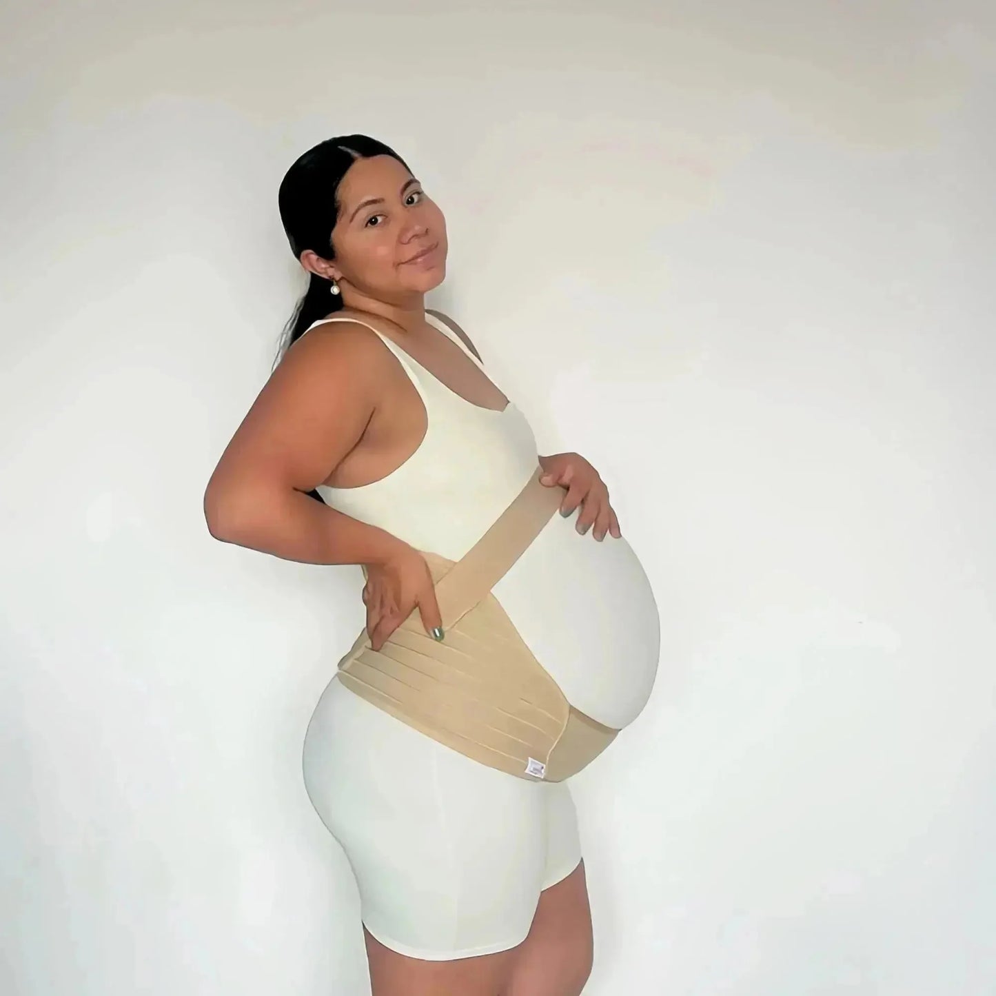 For Moms Fajas Para Embarazadas Soporte Maternal Tela Multilinea Suave