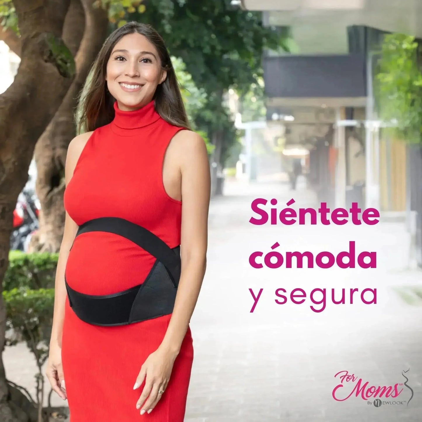 For Moms Fajas Para Embarazadas Soporte Maternal Tela Multilinea Suave