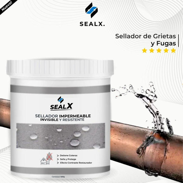 SEALX© - Sellador de Grietas y Fugas