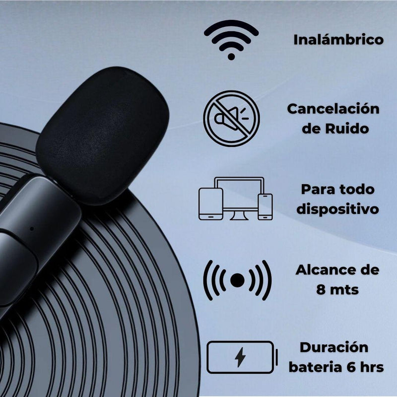 MasterVoice® - Micrófono Inalámbrico Profesional