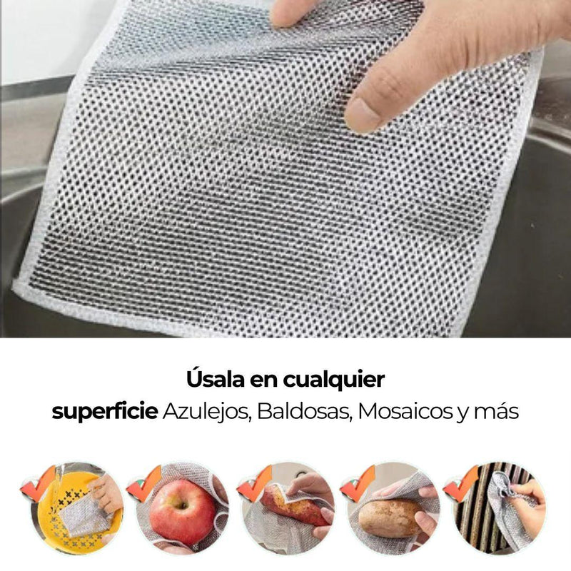 Paño De Virutilla Multifuncional - Briflex®