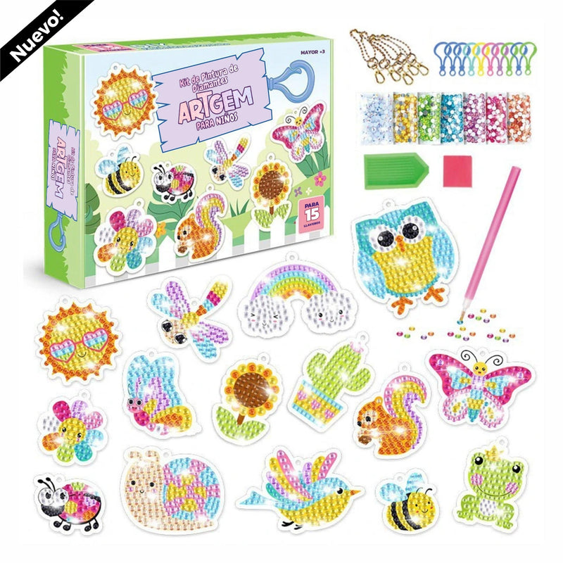 Kit Pintura Diamante + Accesorios De Regalo - ArtGem®