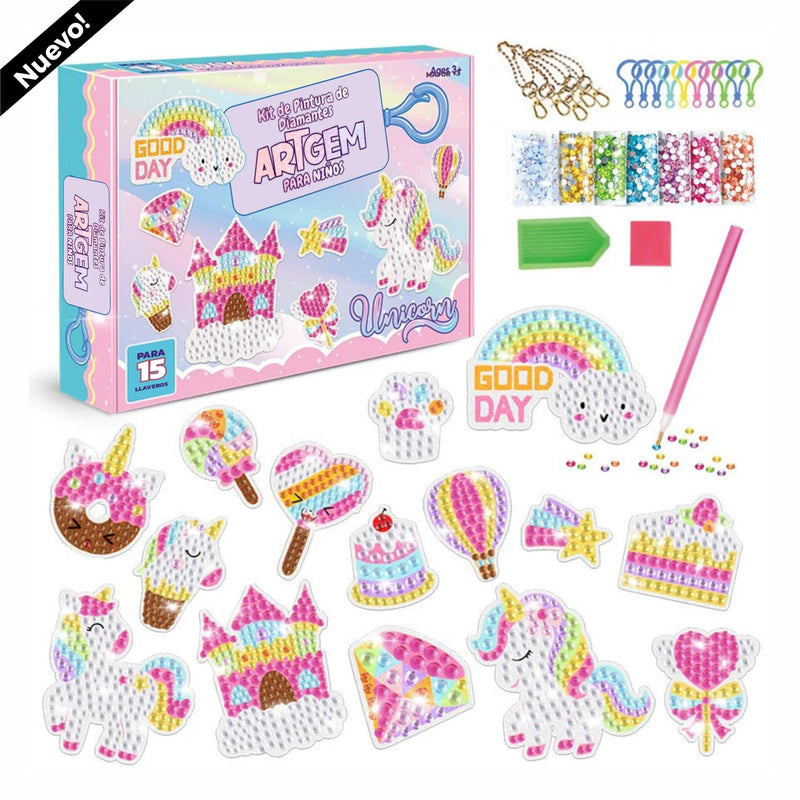 Kit Pintura Diamante + Accesorios De Regalo - ArtGem®