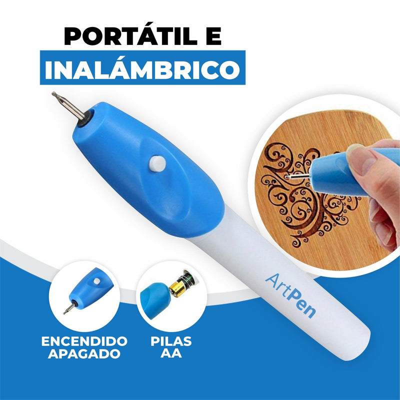 Lápiz de Grabado Portátil - ArtPen®