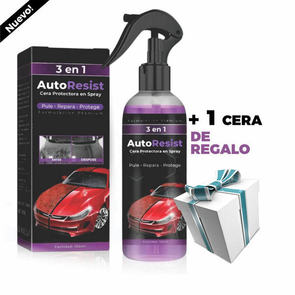 Cera de Blindaje en Spray 3 en 1 - AutoResist© | + 1 de Regalo