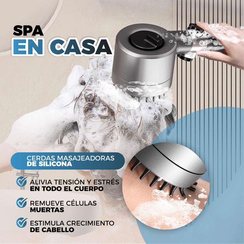 Cabezal de Ducha Especializado 4 en 1 - BathSpa®