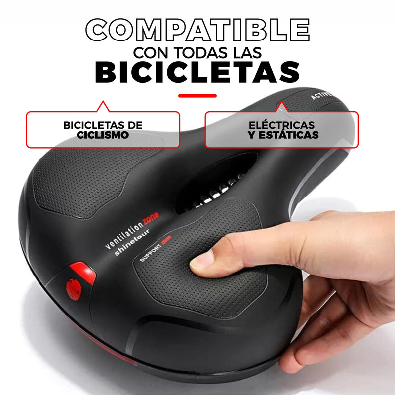 Sillin Bicicleta Ergonómico Profesional - BikeHero©