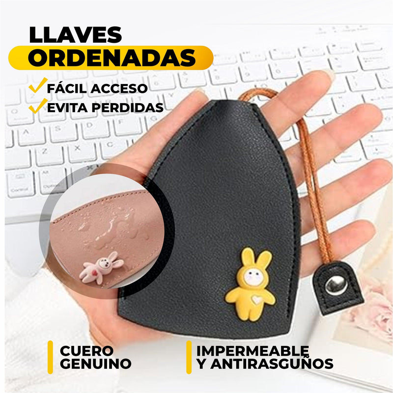 Funda de Cuero Extensible Para Llaves - BunnyBag©