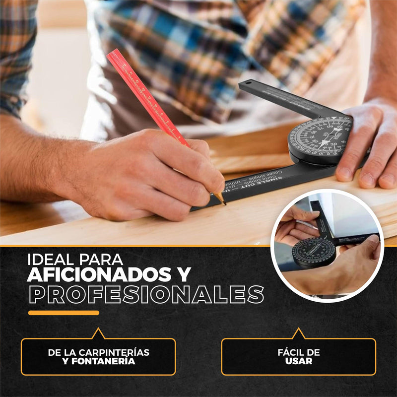 Medidor de Ángulo Profesional - CutMaster©