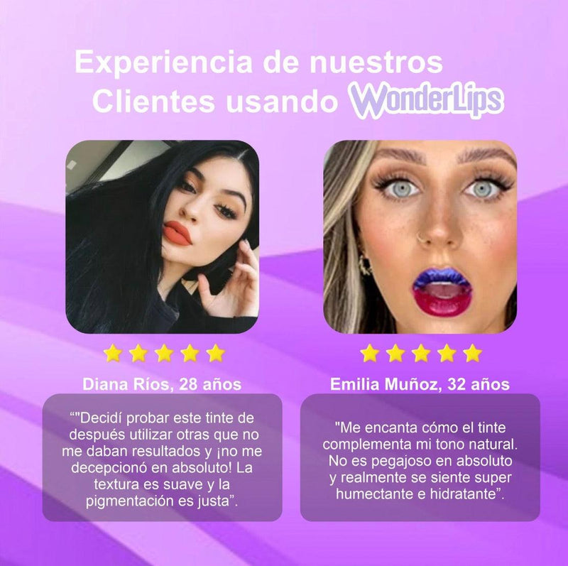 Tinte Mágico Para Labios - WonderLips®