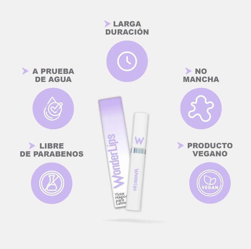 Tinte Mágico Para Labios - WonderLips®