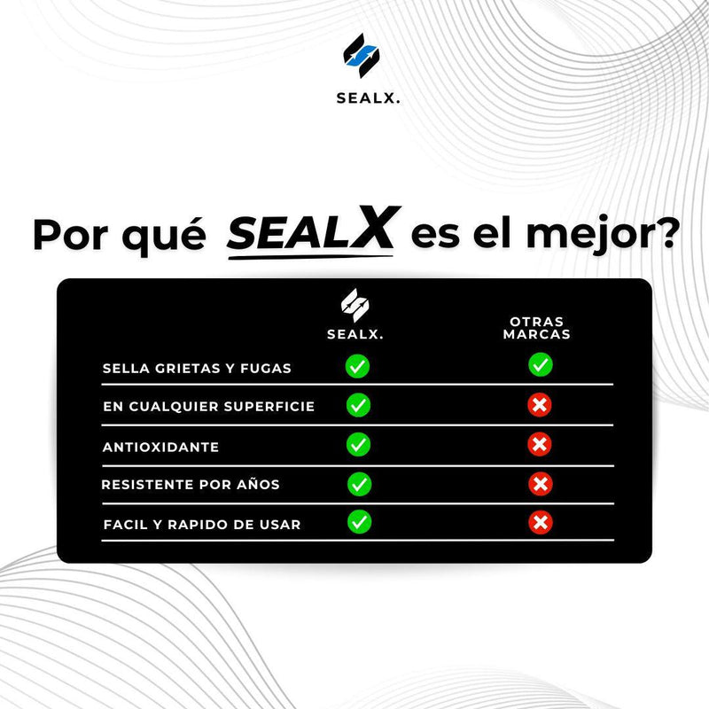 SEALX© - Sellador de Grietas y Fugas | ¡Precio Rebajado!