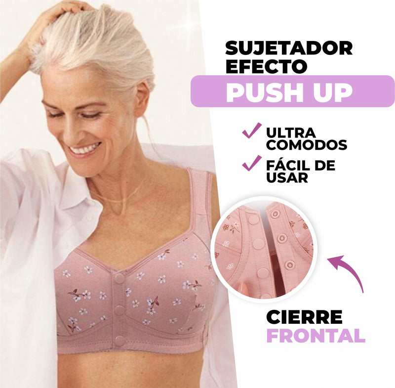 Sujetador Push Up con Botones Delanteros - DaisyUp©