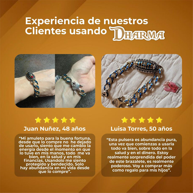 Brazalete Amuleto Fortuna y Protección - Dharma™