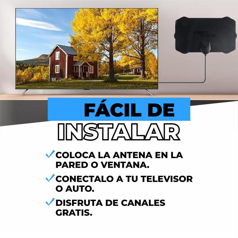 Antena de TV digital - FreeView® | Control Remoto Universal Gratis!