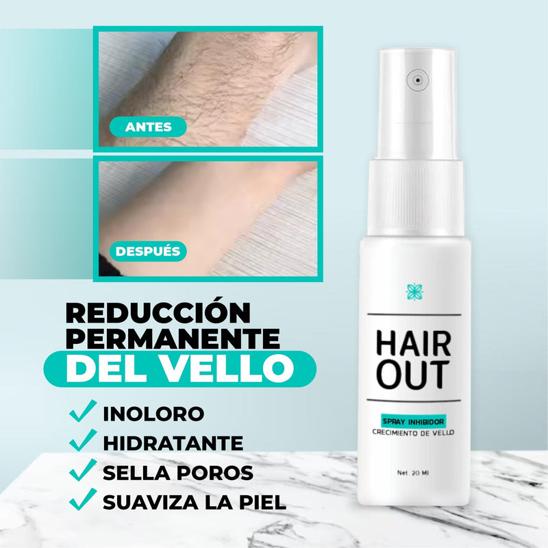 Spray Inhibidor Crecimiento de Vello - HairOut©