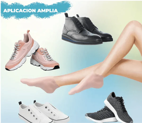 Calcetines Silicona Hidratante Exfoliante Reusables - PAGA 1 LLEVA 2