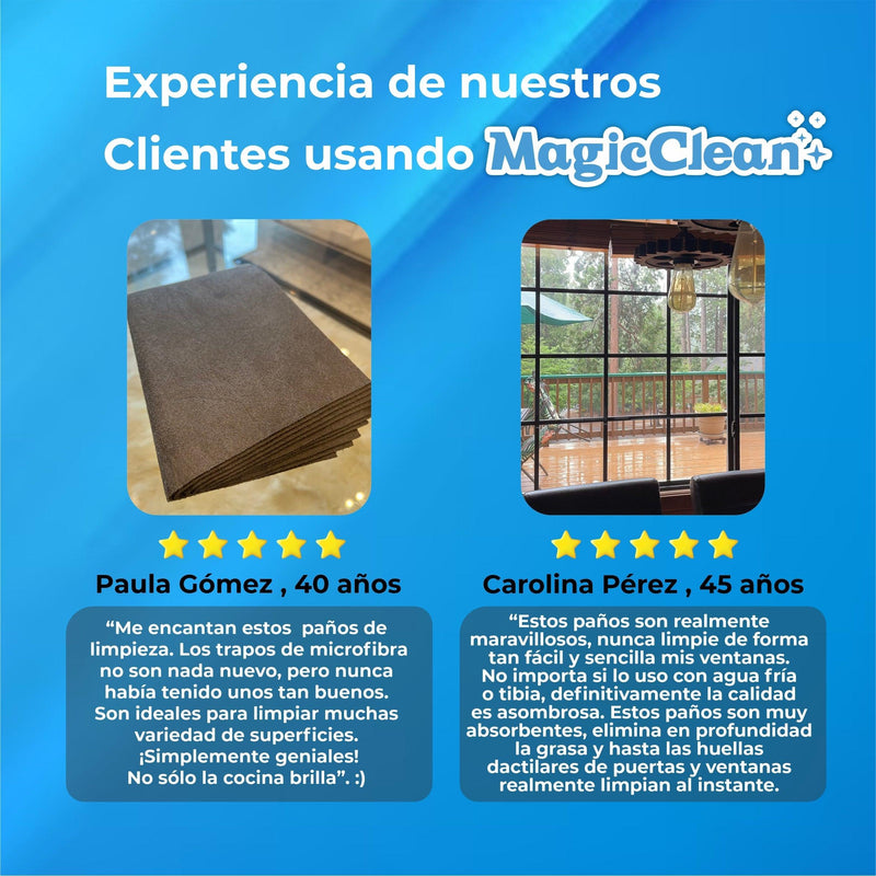 Paño Mágico de Limpieza Multifuncional- MagicClean©