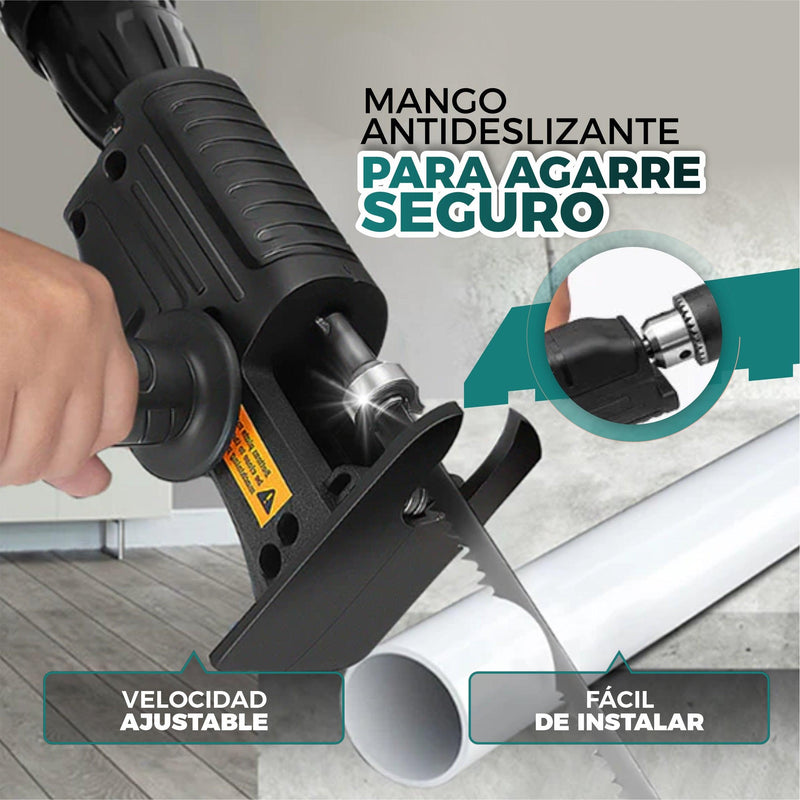 Adaptador De Sierra Portátil Para Taladro - MasterSaw©