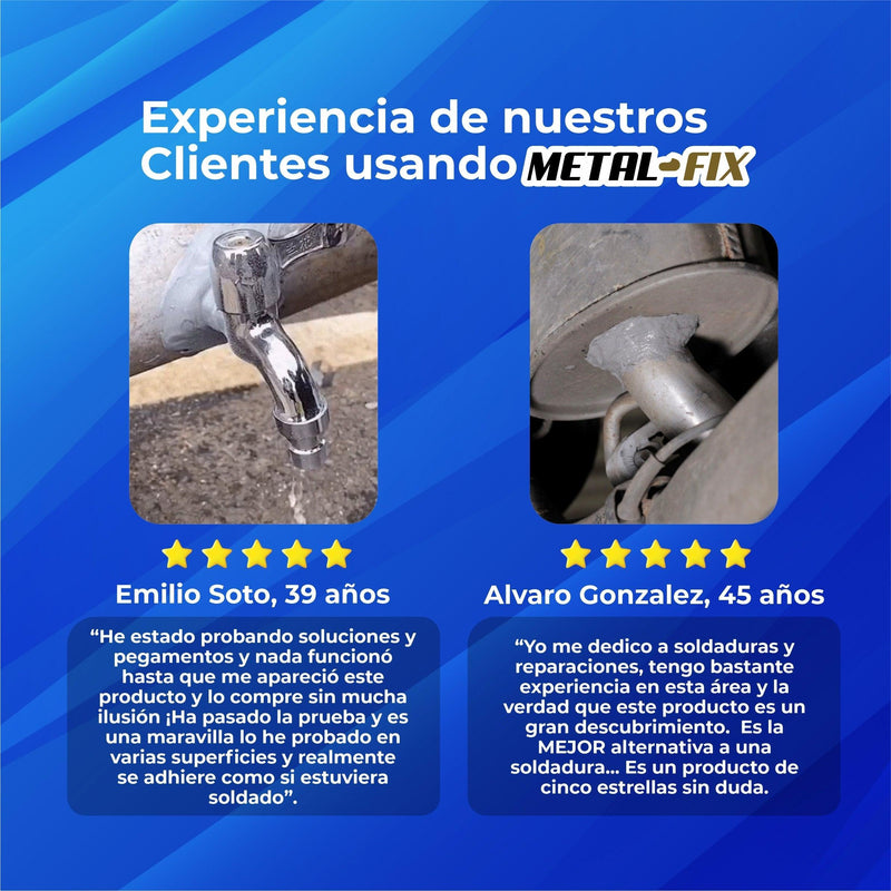 Reparador de Metal Multiuso - MetalFix©