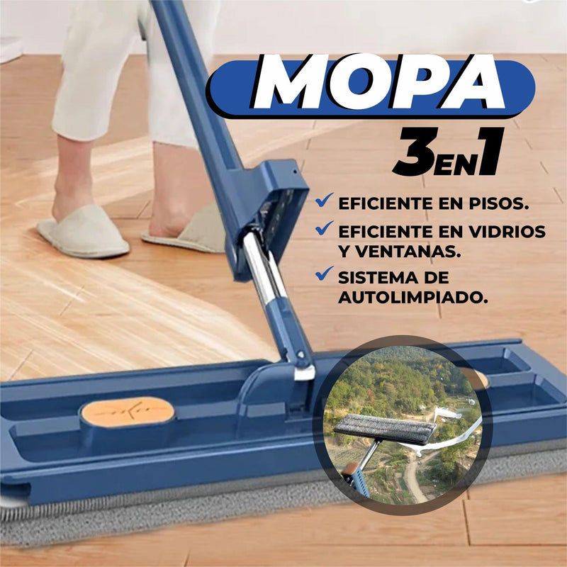 Mopa Profesional Autoexprimible 3 en 1 - MopMaster®