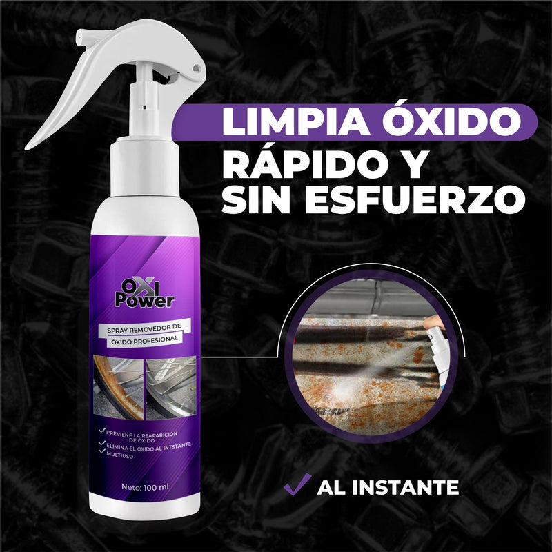 Removedor de Óxido Profesional En Aerosol Instantáneo- OxiPower©