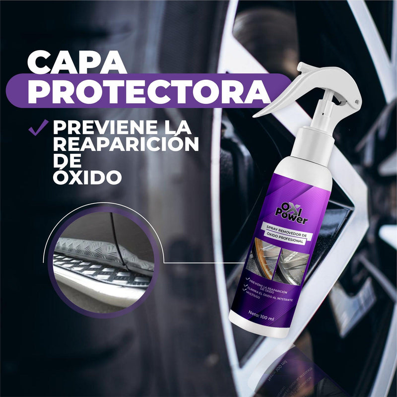 Removedor de Óxido Profesional En Aerosol Instantáneo- OxiPower©