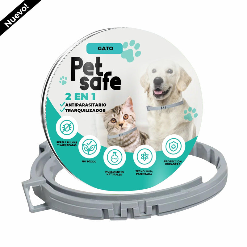 Collar Ajustable Antiparasitario y AntiStress - PetSafe©