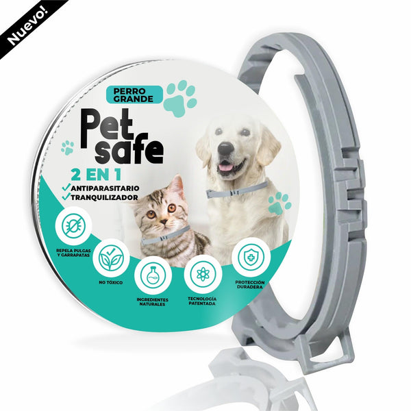 Collar Ajustable Antiparasitario y AntiStress - PetSafe©