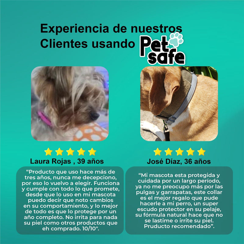 Collar Ajustable Antiparasitario y AntiStress - PetSafe©