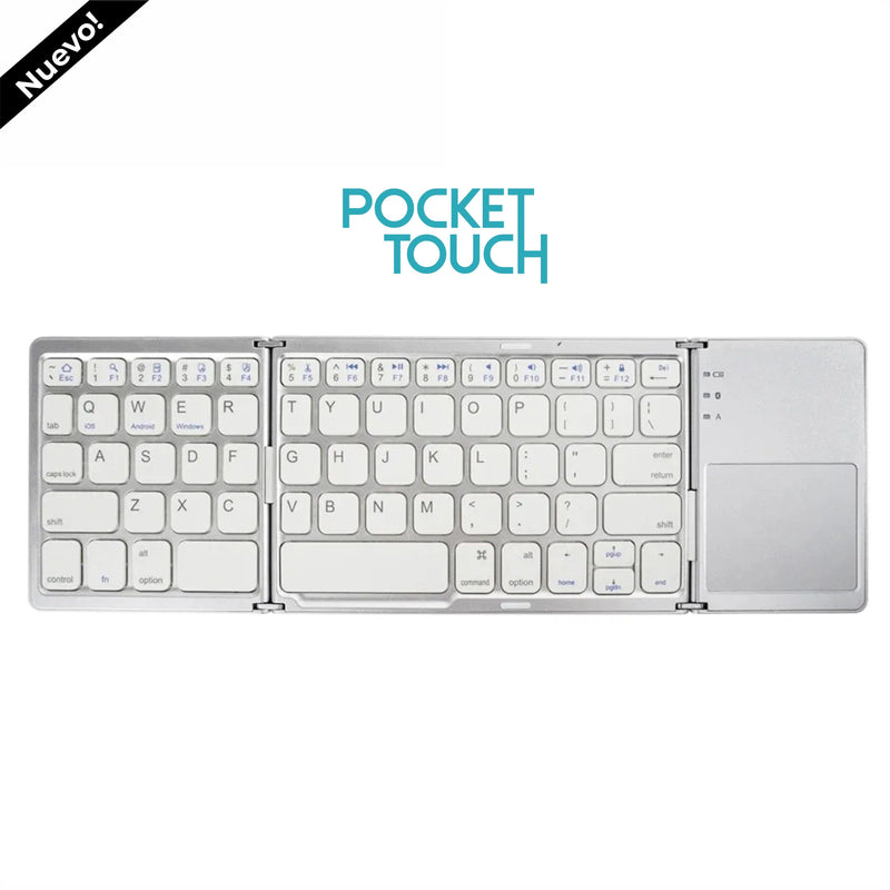 Teclado Plegable Inalámbrico Portátil - PockeTouch®