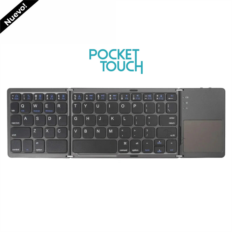 Teclado Plegable Inalámbrico Portátil - PockeTouch®