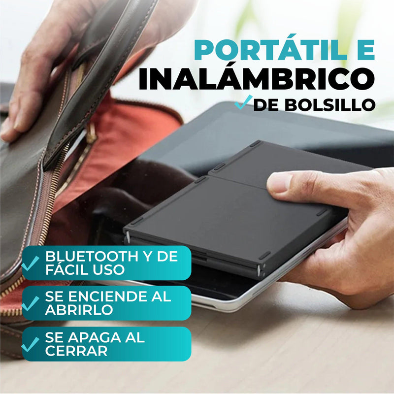 Teclado Plegable Inalámbrico Portátil - PockeTouch®