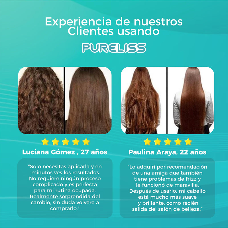 Crema Alisadora De Cabello De 1 Paso -  PureLiss®