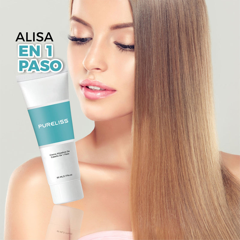 Crema Alisadora De Cabello De 1 Paso -  PureLiss®