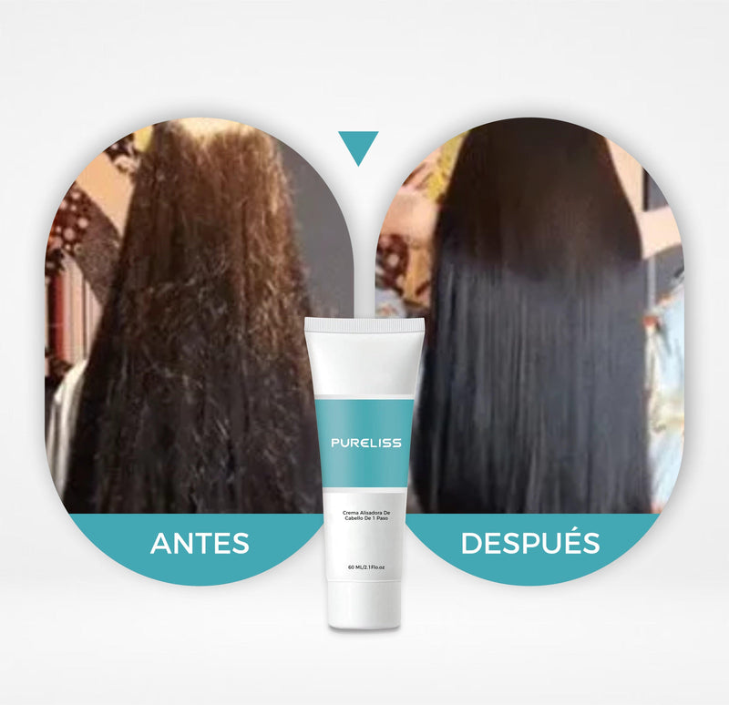 Crema Alisadora De Cabello De 1 Paso -  PureLiss®