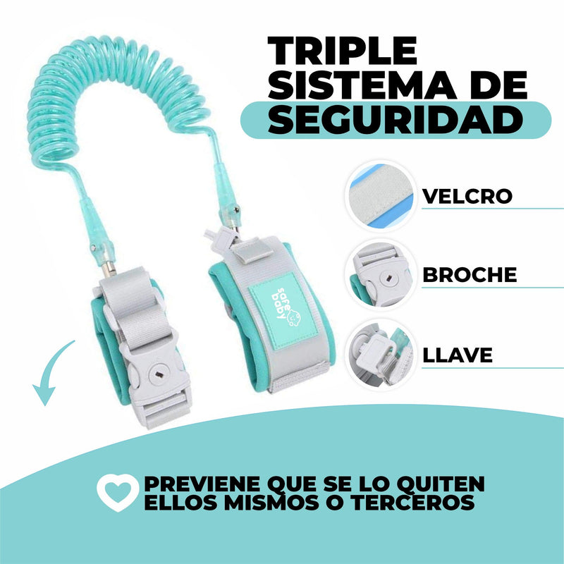 Arnés de Seguridad de Muñeca Para Niños - SafeBaby©