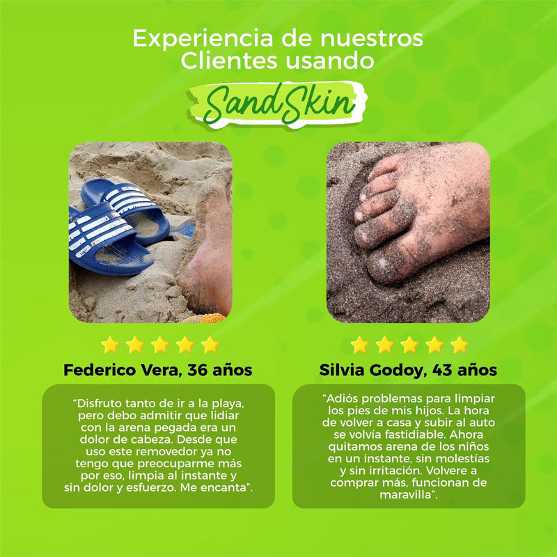 Removedor De Arena Pieles Sensibles - SandSkin©