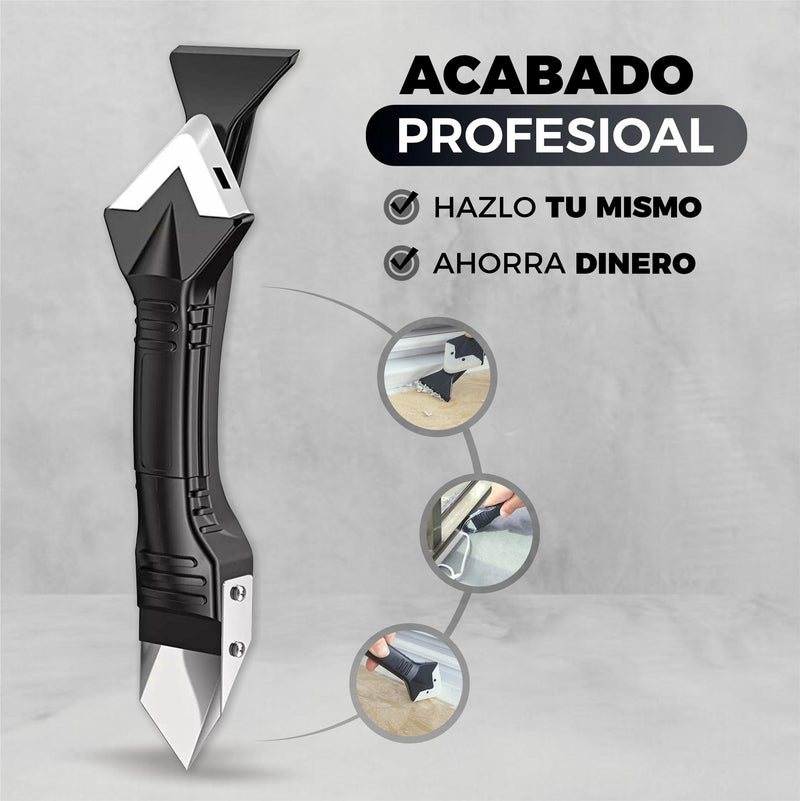 Herramienta Profesional Para Sellado Con Silicona 3 en 1 - ScrapSeal©