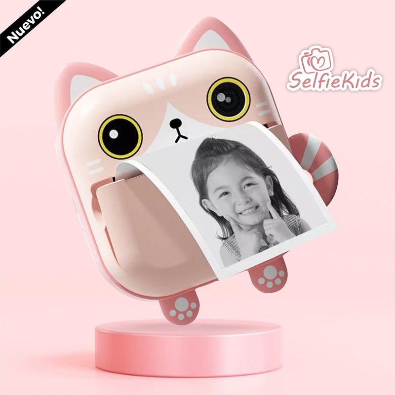 Cámara De Fotos  De Impresión Instantánea Para Niños - SelfieKids©