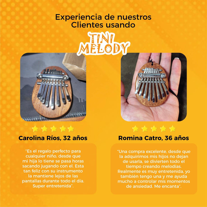 Kalimba De Bolsillo Antiestres - TiniMelody®